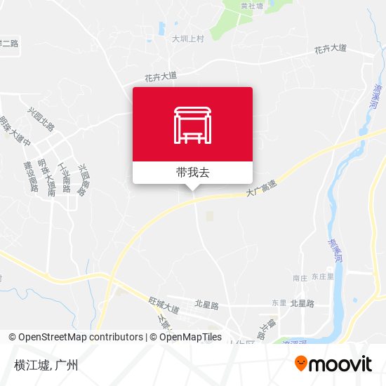 横江墟地图
