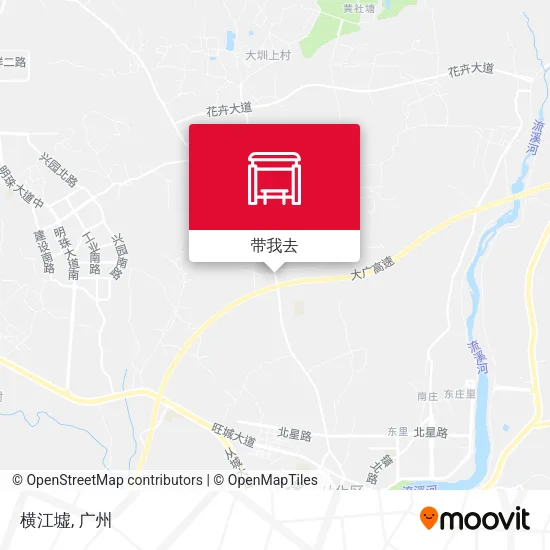 横江墟地图