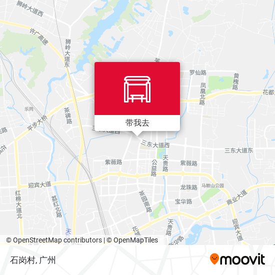 石岗村地图