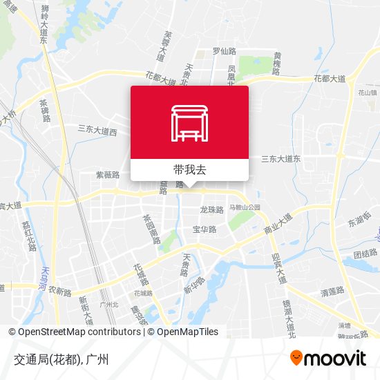 交通局(花都)地图