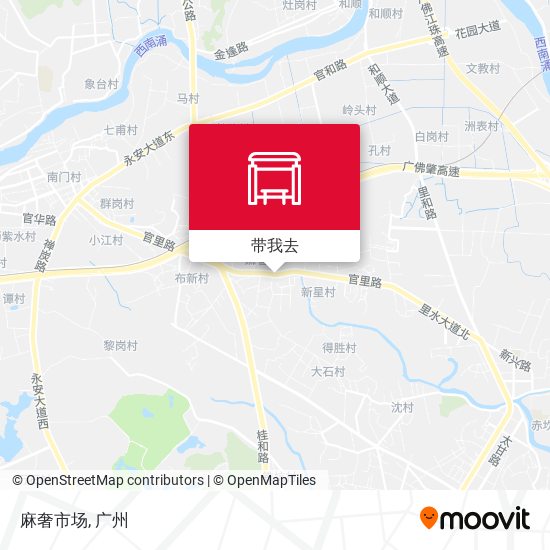 麻奢市场地图
