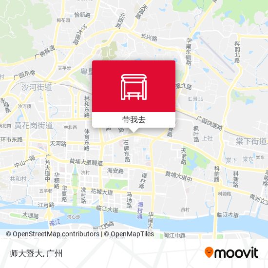 师大暨大地图