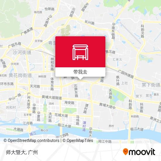 师大暨大地图