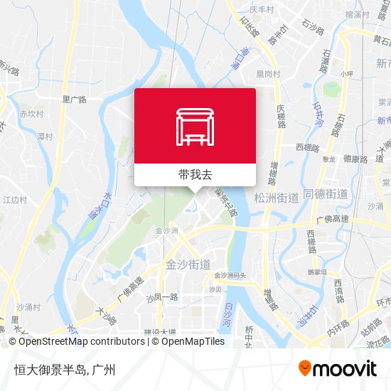 恒大御景半岛地图