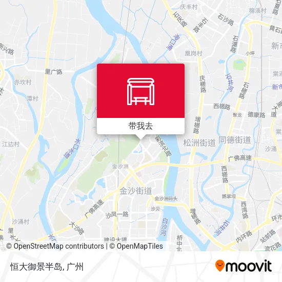 恒大御景半岛地图