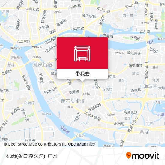 礼岗(省口腔医院)地图