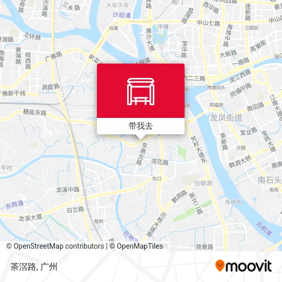 茶滘路地图