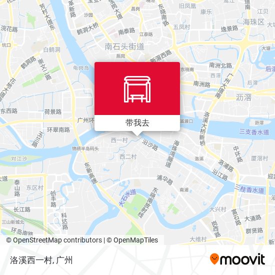 洛溪西一村地图