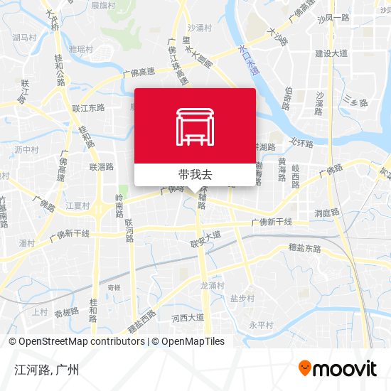 江河路地图