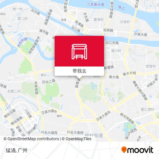 猛涌地图