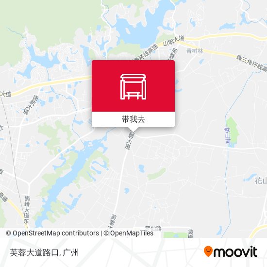 芙蓉大道路口地图