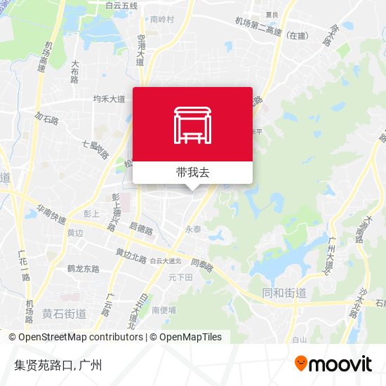 集贤苑路口地图