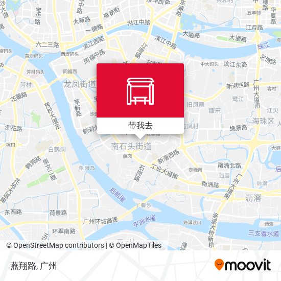 燕翔路地图
