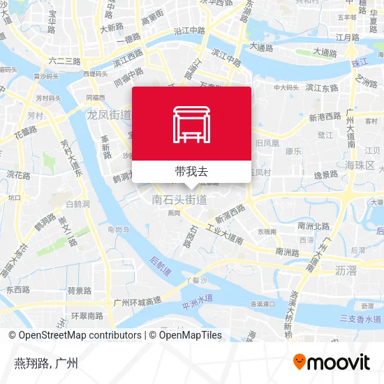 燕翔路地图