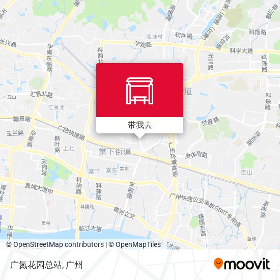 广氮花园总站地图