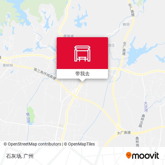 石灰场地图
