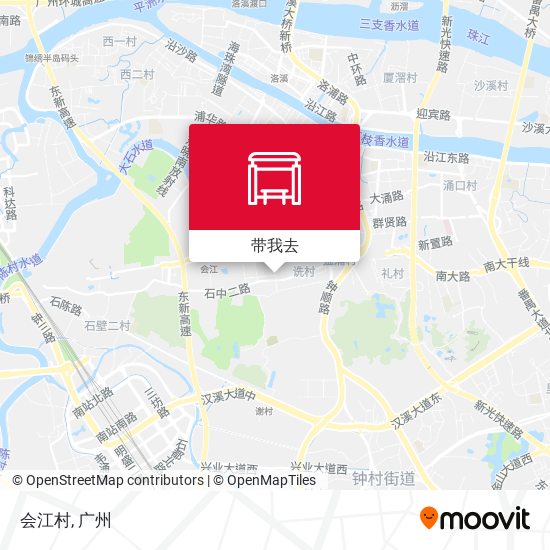 会江村地图