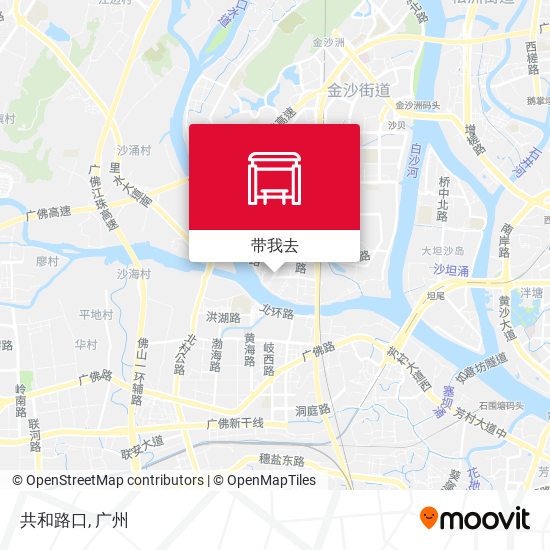 共和路口地图