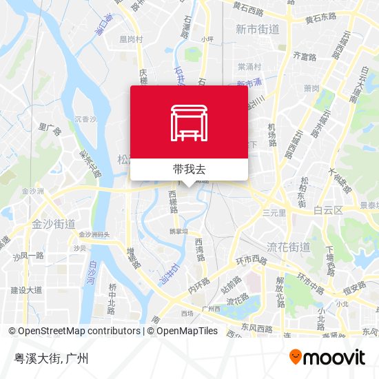 粤溪大街地图