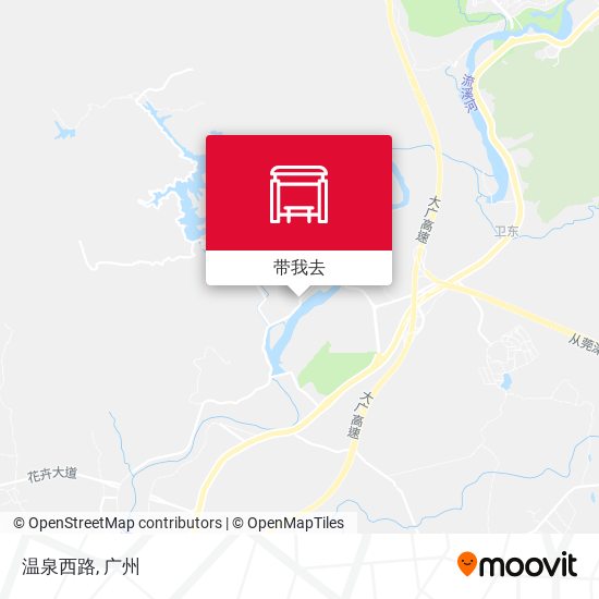 温泉西路地图