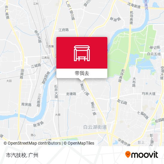 市汽技校地图