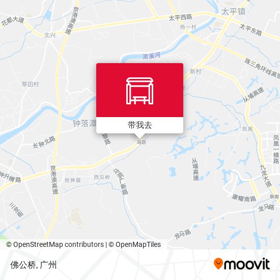 佛公桥地图