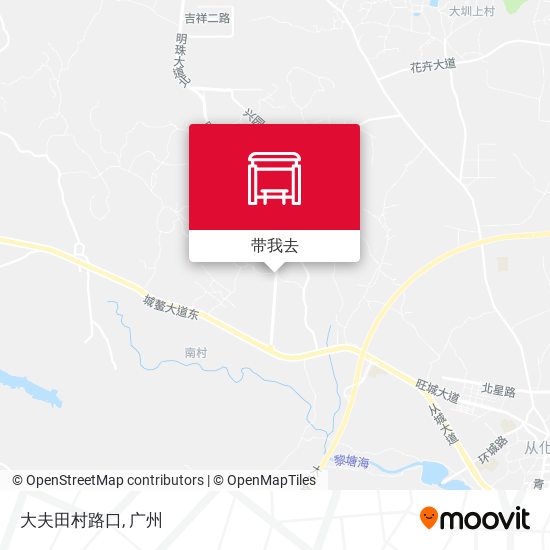 大夫田村路口地图