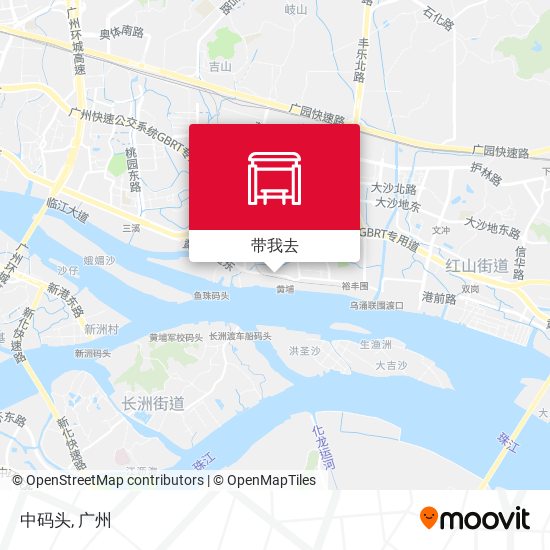 中码头地图