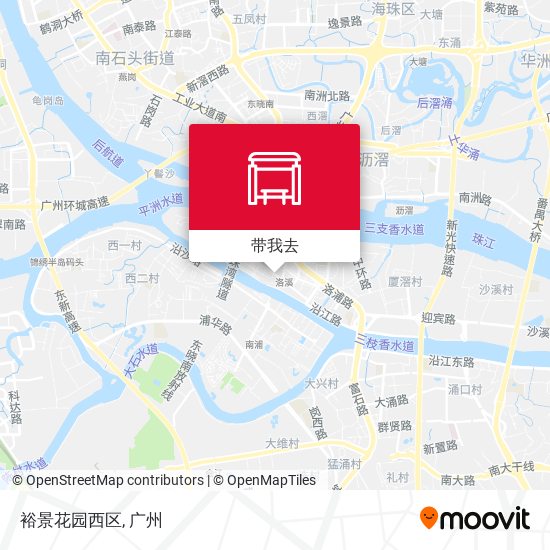 裕景花园西区地图