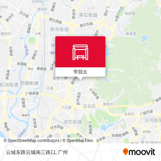 云城东路云城南三路口地图