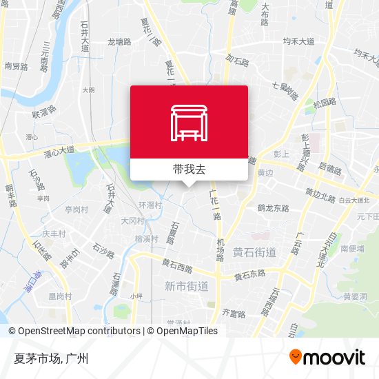 夏茅市场地图