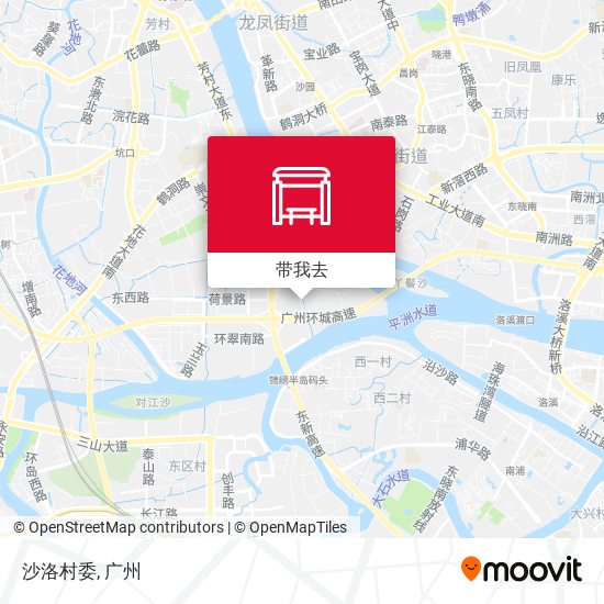 沙洛村委地图