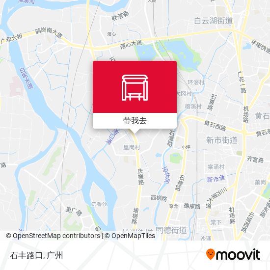 石丰路口地图