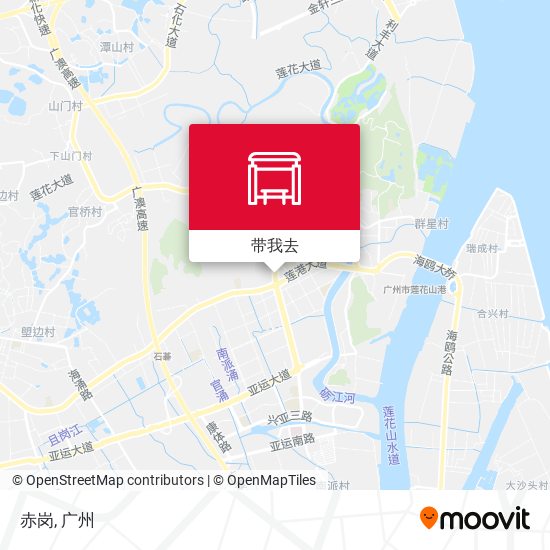 赤岗地图