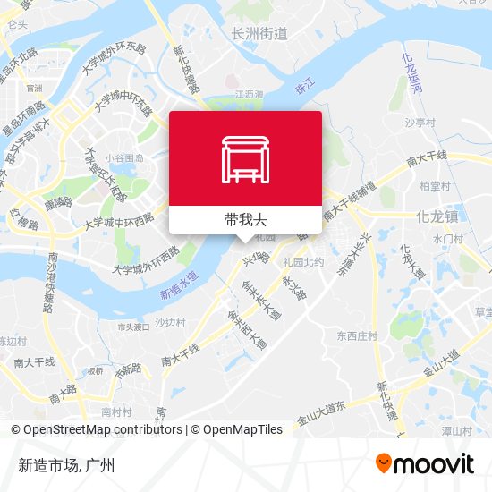 新造市场地图