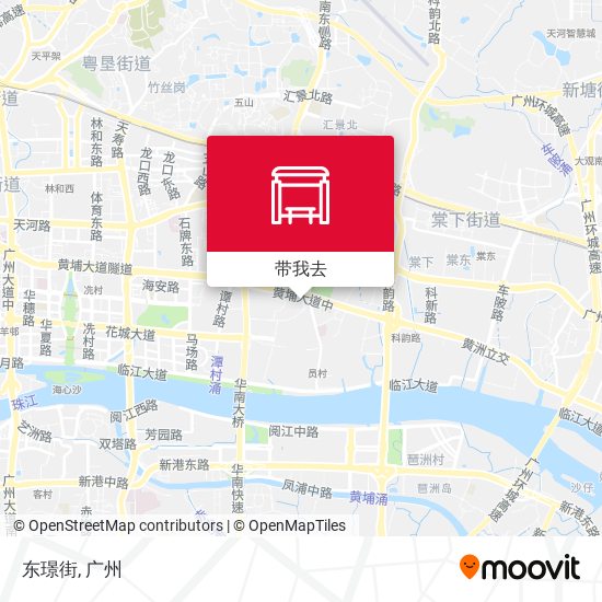 东璟街地图