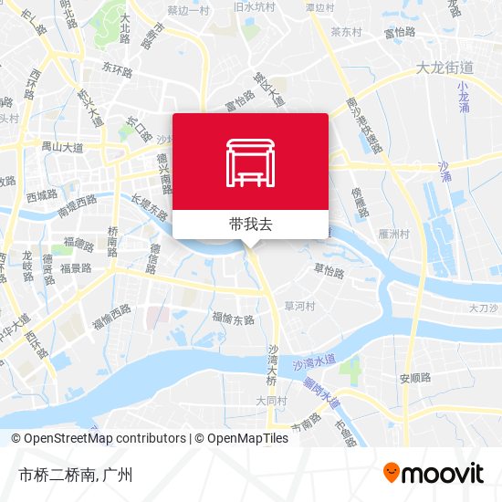 市桥二桥南地图