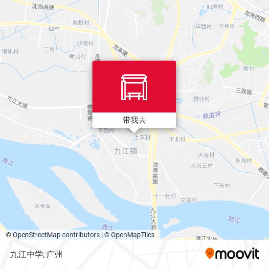 九江中学地图