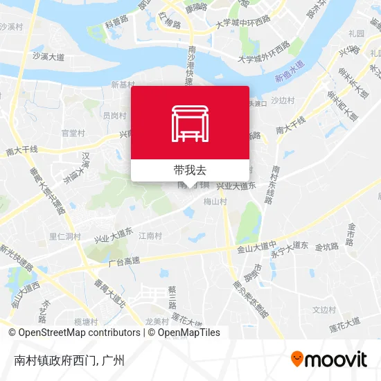 南村镇政府西门地图