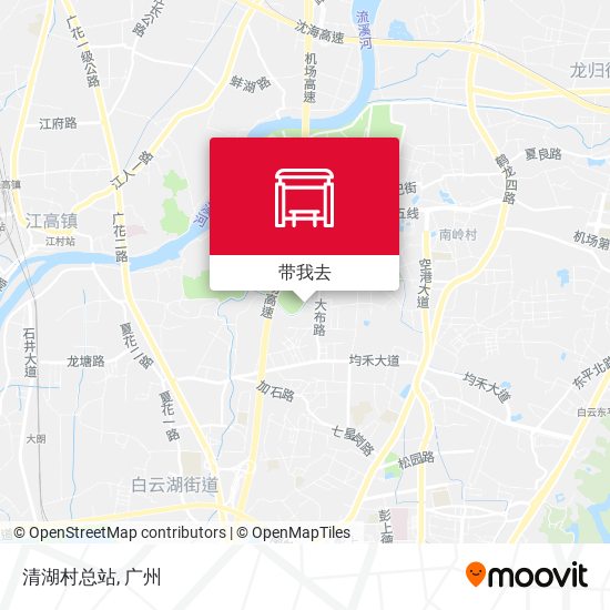 清湖村总站地图