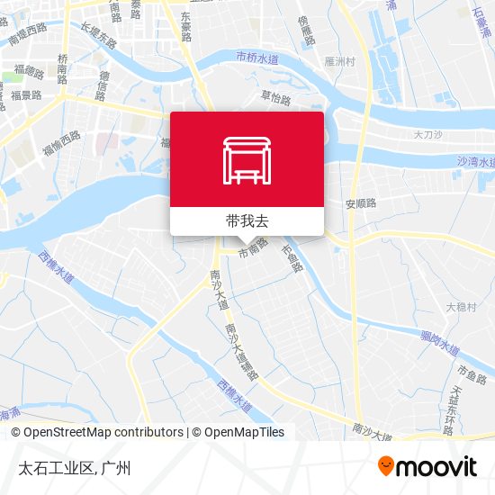 太石工业区地图