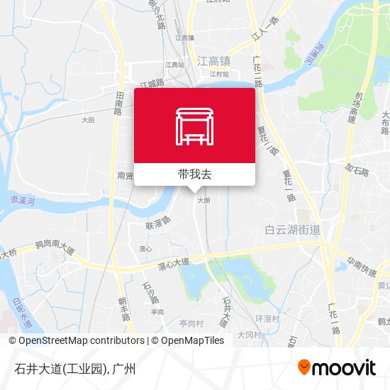 石井大道(工业园)地图