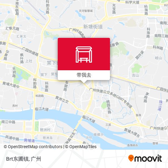 Brt东圃镇地图