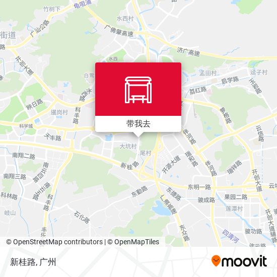 新桂路地图