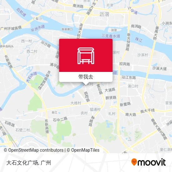大石文化广场地图