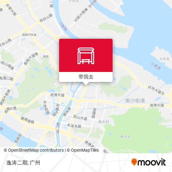 逸涛二期地图
