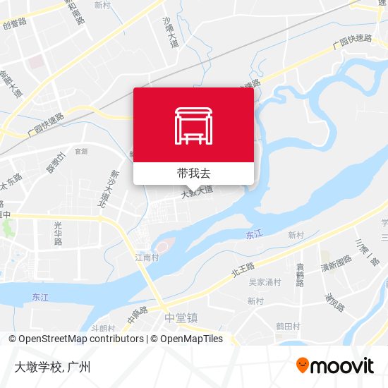 大墩学校地图