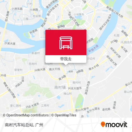南村汽车站总站地图