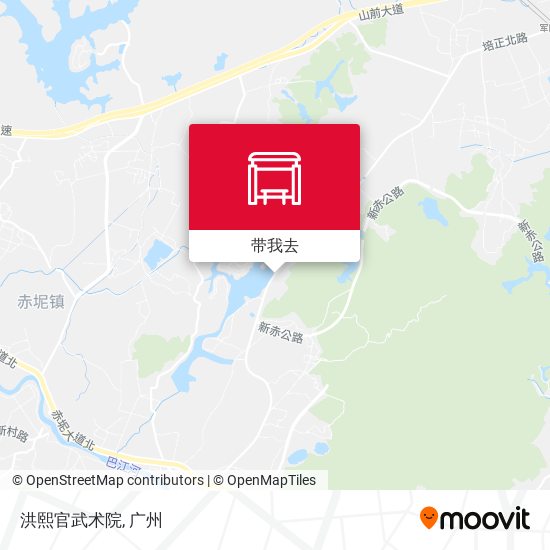 洪熙官武术院地图