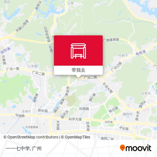 一一七中学地图